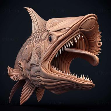 3D модель Oncorhynchus rastrosus (STL)